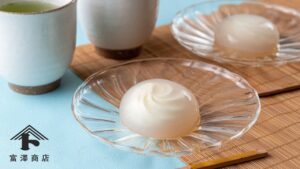 和と洋のコラボ！レアチーズ水まんじゅう / 和菓子のレシピ