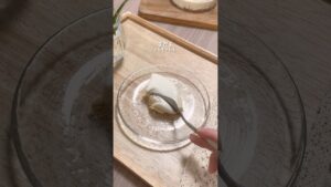 【梅ジャム】ムースケーキ/なめらかで上品なお味になったよ‼️
