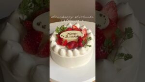 【王道】いちごのショートケーキ🍰サンド〜デコレーション✨