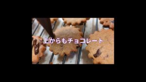 スキマ時間に「バター無し黒糖、全粒粉のチョコレートクッキー」を焼く！