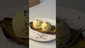 焼き芋アイスギリシャヨーグルト