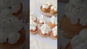 かわいいカップケーキを作った🧁