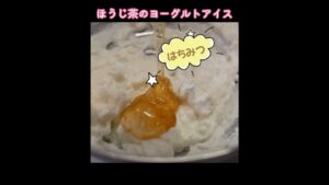 ほうじ茶ヨーグルトアイス