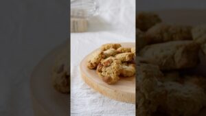 【混ぜて焼くだけオートミールクッキー】