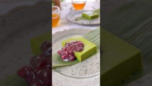 ヘルシーでもっちり/豆乳抹茶くずねり