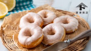 国産小麦のふんわりレモンドーナツ / パンのレシピ