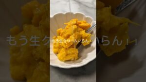 【超濃厚】かぼちゃアイス🎃🍨