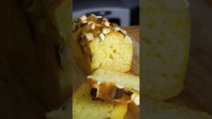 材料3つ！スイートポテトパウンドケーキ作り方！