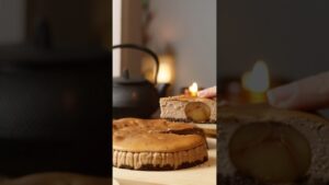 和栗チーズケーキの作り方 ASMR | Japanese Chestnut Cheesecake Recipe