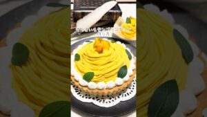 【本格レシピ】秋の味覚を楽しむ！絶品さつまいもモンブランタルト