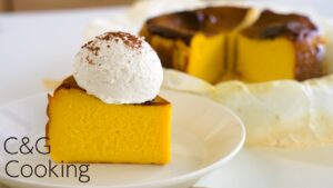 かぼちゃのバスクチーズケーキの作り方 | お菓子作り