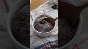 米粉と甘酒で心喜ぶ♪濃厚とろけるフォンダンショコラ