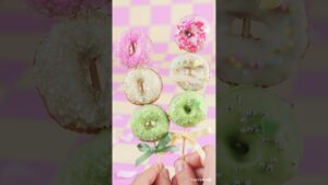 【花より団子】よりドーナツ派のお花見レシピ🍡🌸#shorts #お花見 #ドーナツ #和菓子 #簡単レシピ #スイーツ #春