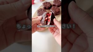 【簡単スイーツ】いちごチョコ&チョコマシュマロの作り方 #shorts
