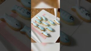 大漁だぞー！！ #アイシングクッキー #お菓子作り