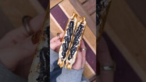 オレオチョコのホットサンド