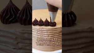 Chocolate Truffle Cake. Recipe on our channel! #chocolatetrufflecake #recipevideo #bakingtime