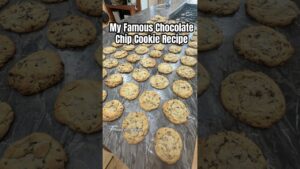 THE PERFECT Chocolate Chip Cookie Recipe #cookies #cookiesrecipe #bakingrecipe #justthebells10