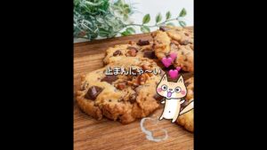 失敗なし🔰米粉のザクザクチョコナッツクッキーの作り方 #グルテンフリー #米粉スイーツ #クッキーレシピ