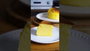 材料4つ！一切れ25円！スフレチーズケーキ作り方！#簡単レシピ