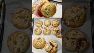 とろ〜りヌテラクッキー🍪❤️‍🔥#ヌテラ#クッキー#お菓子作り#nutella#cookie