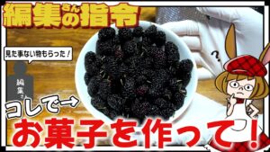 初めての果物でお菓子を作れっ！！