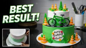 Magical Forest Cake in Minutes | Cake Decorating Short #cakecalorie