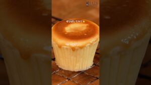 フライパンでできるぷるしゅわスフレチーズケーキの作り方 #お菓子作り #チーズケーキ #オーブンなし #簡単レシピ #フライパンレシピ