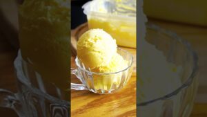 卵と砂糖だけ！タッパーそのまま濃厚アイス作り方！#簡単レシピ #アイス #お菓子作り