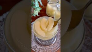 【材料2つ】1個50円以下で作れる本格桃ゼリーレシピ#桃ゼリー #ゼリーレシピ #簡単お菓子作り #夏おやつ #まいおか研