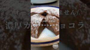 【炊飯器レシピ】材料4つ！濃厚ガトーショコラ