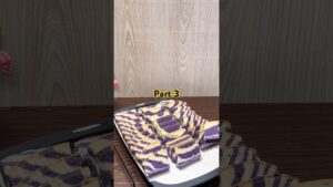 Bolu Zebra Taro #bolu #boluzebra #baking #recipe #cemilan #cake #idejualan #resep