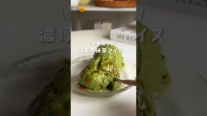 濃厚抹茶アイス🍨 #簡単レシピ #ヘルシーレシピ #ダイエットレシピ #ダイエットスイーツ#ヘルシースイーツ
