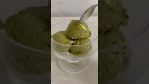 【材料4つ】【簡単レシピ】濃厚抹茶アイス｜混ぜて冷やすだけ