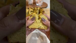 小麦・乳・砂糖不使用の米粉さつまいもケーキ　#グルテンフリー #腸活 #米粉スイーツ